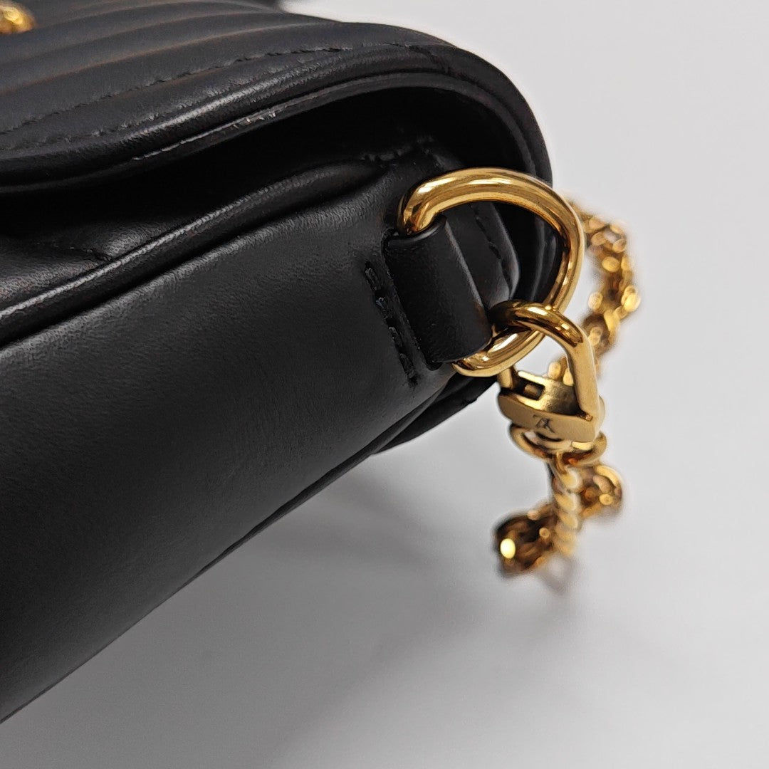 NEW WAVE Quilted Calfskin Black