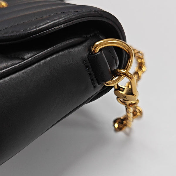 NEW WAVE Quilted Calfskin Black