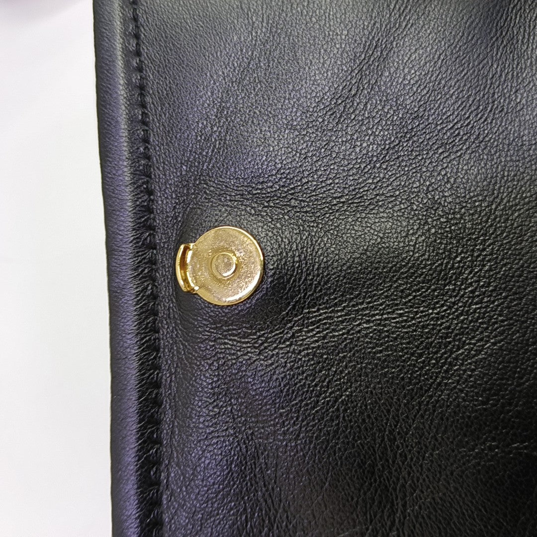 NOLITA Mini Quilted Lambskin Black