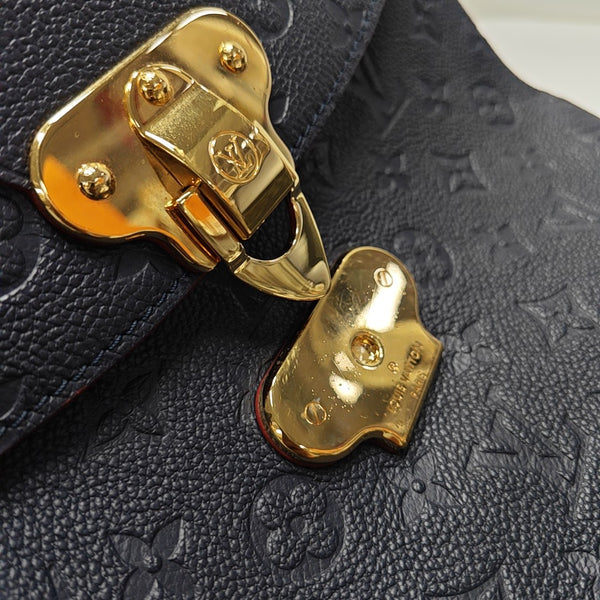 GEORGES MM Calfskin Blue
