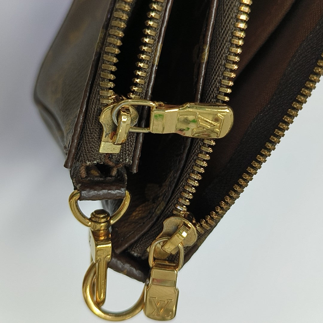 MULTI Monogram Coated Canvas Brown