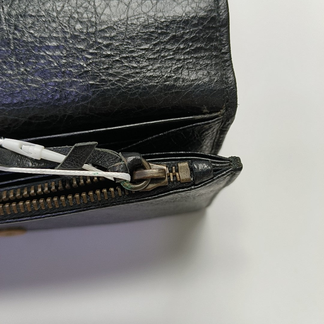 Classic City Lambskin Black Wallet