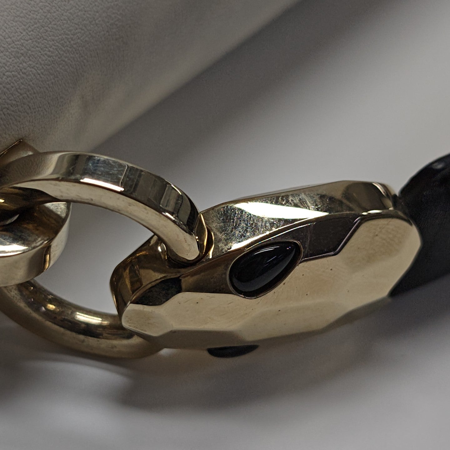 Calfskin Top Handle Bag White