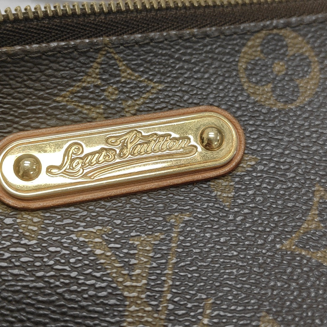 EVA Monogram Coated Canvas Brown