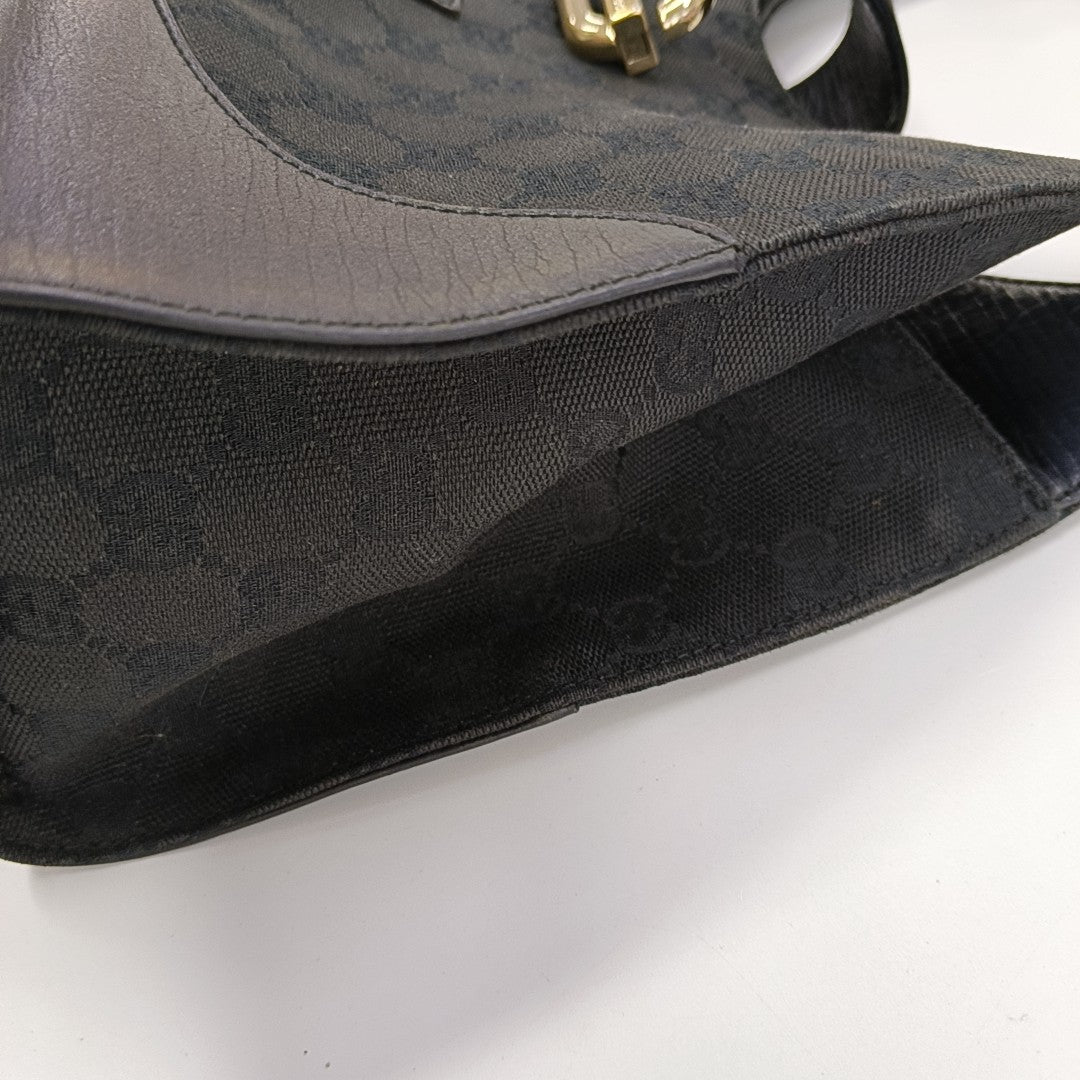 Monogram Canvas Top Handle Bag Black