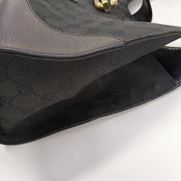 Monogram Canvas Top Handle Bag Black