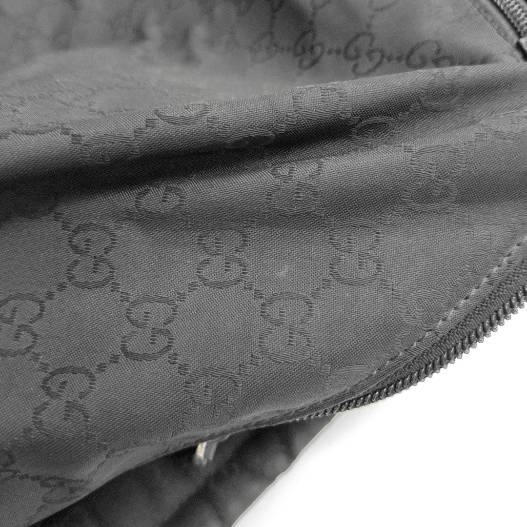 Monogram Canvas Backpack Black