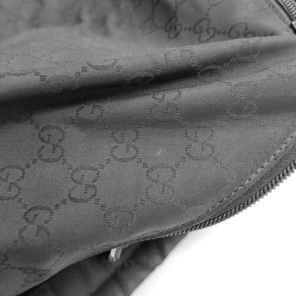 Monogram Canvas Backpack Black