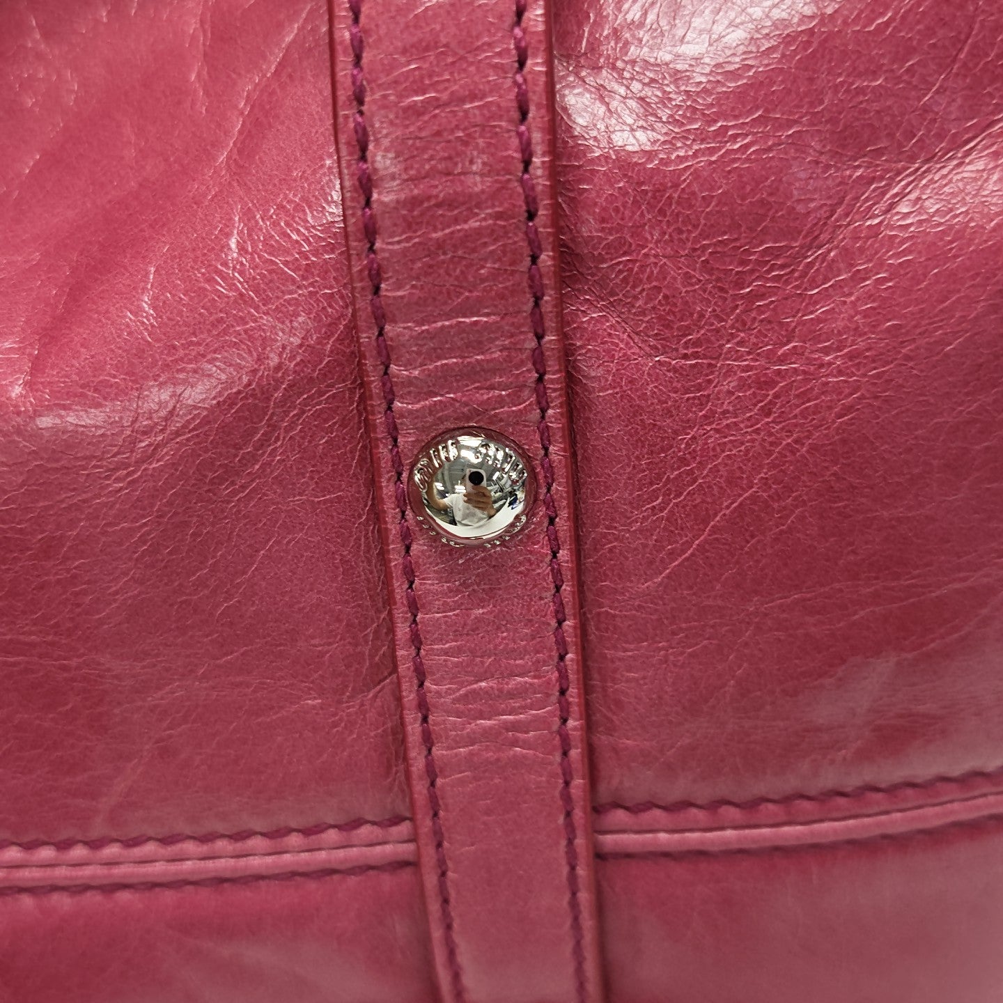 Bow Calfskin Pink