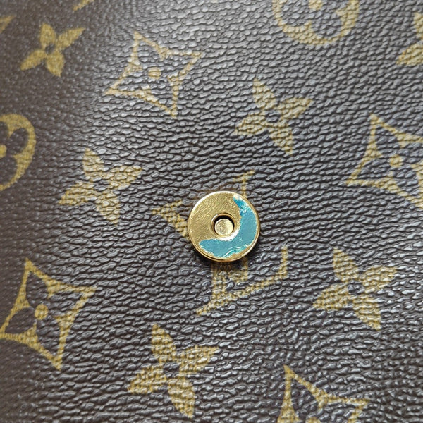 MUSETTE TANGO Monogram Coated Canvas Brown