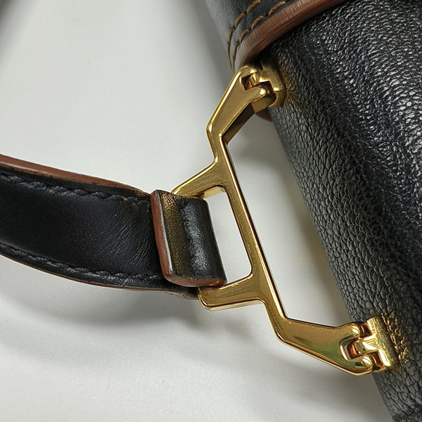 Miu Lady Calfskin Black