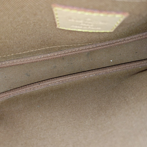 MULTI Monogram Coated Canvas Brown