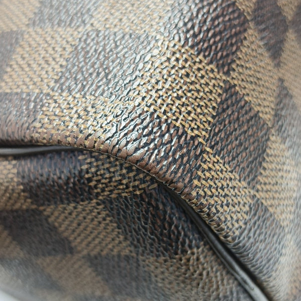 SPEEDY 30 Damier Ebene Coated Canvas Brown