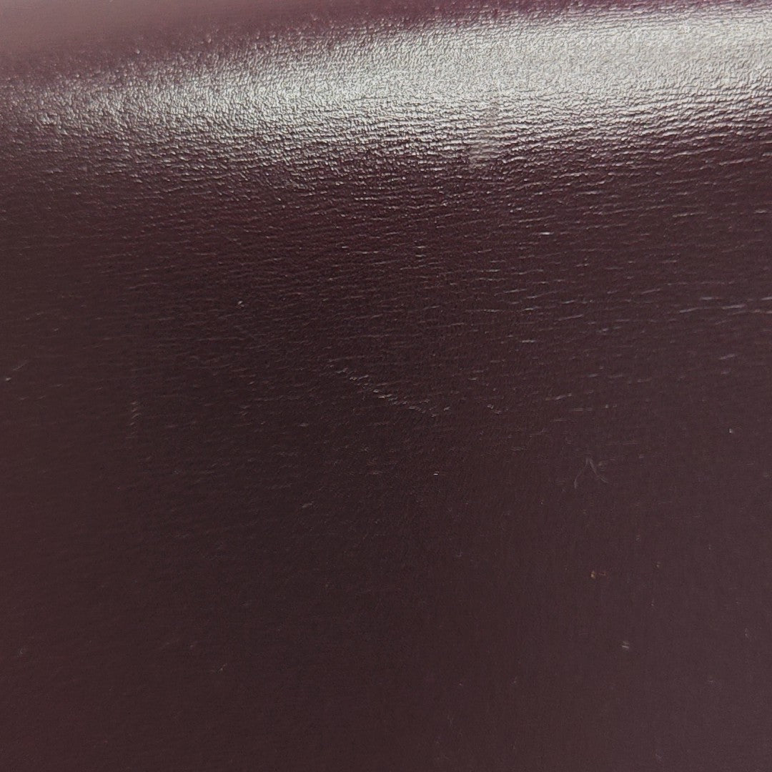 The Clip Calfskin Red