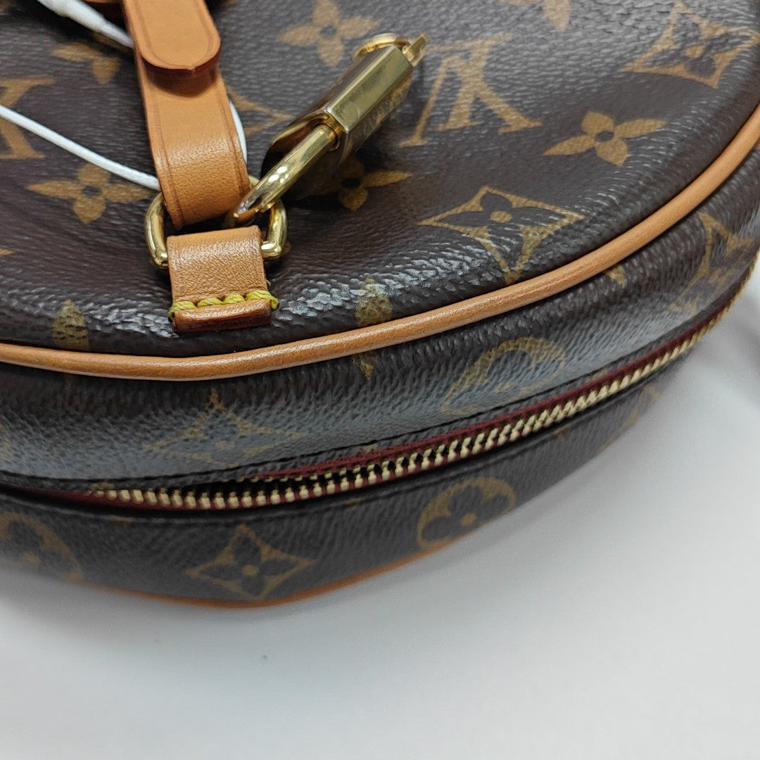 BOITE CHAPEAU MM Monogram Coated Canvas Brown