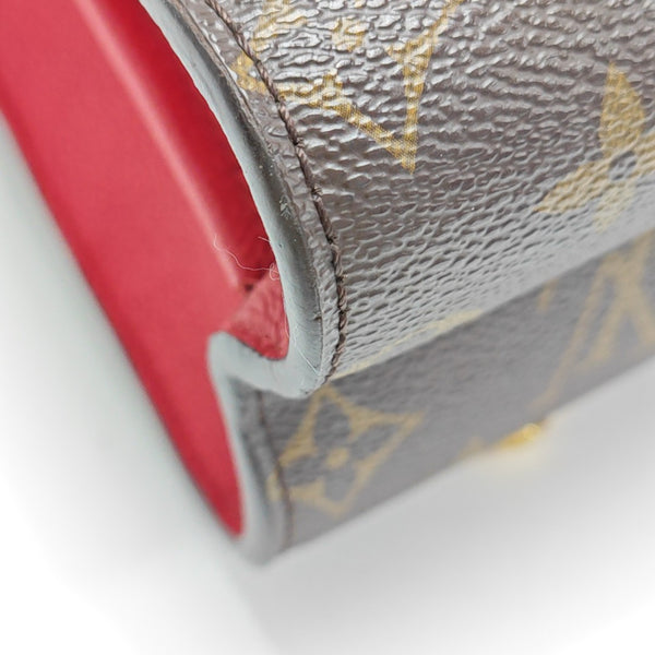 VICTOIRE Monogram Coated Canvas Brown