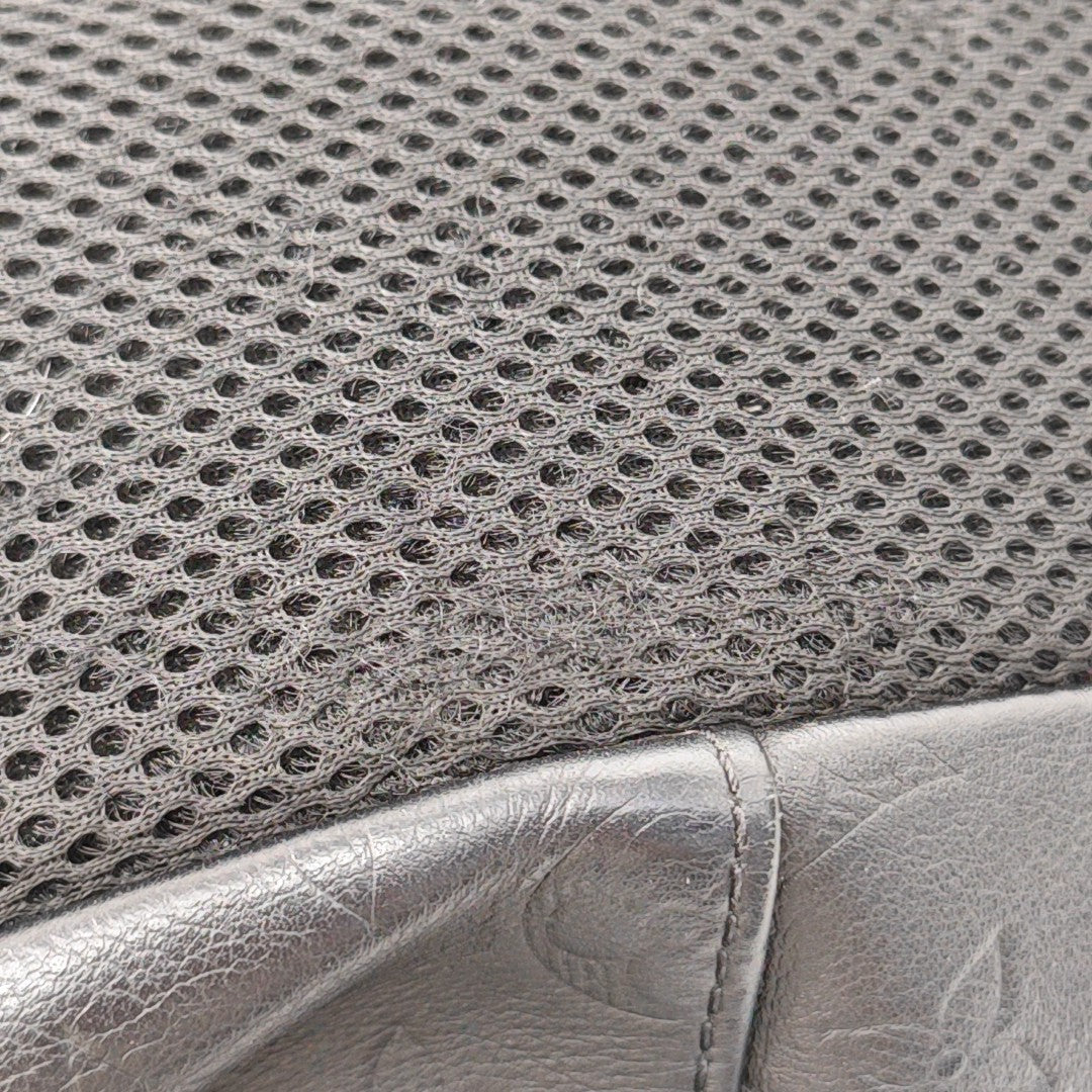 RACER Monogram Calfskin Black