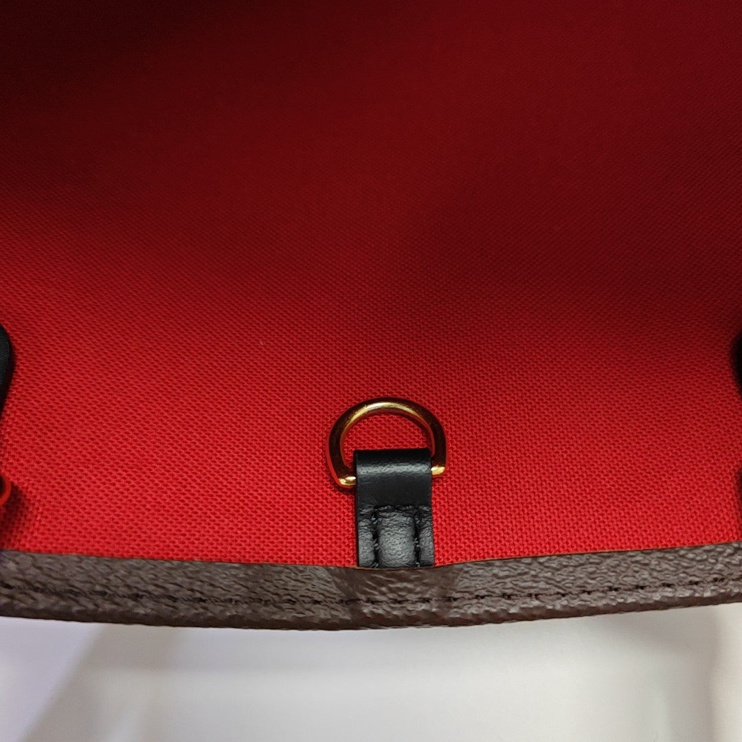 ONTHEGO GM Monogram Coated Canvas Brown