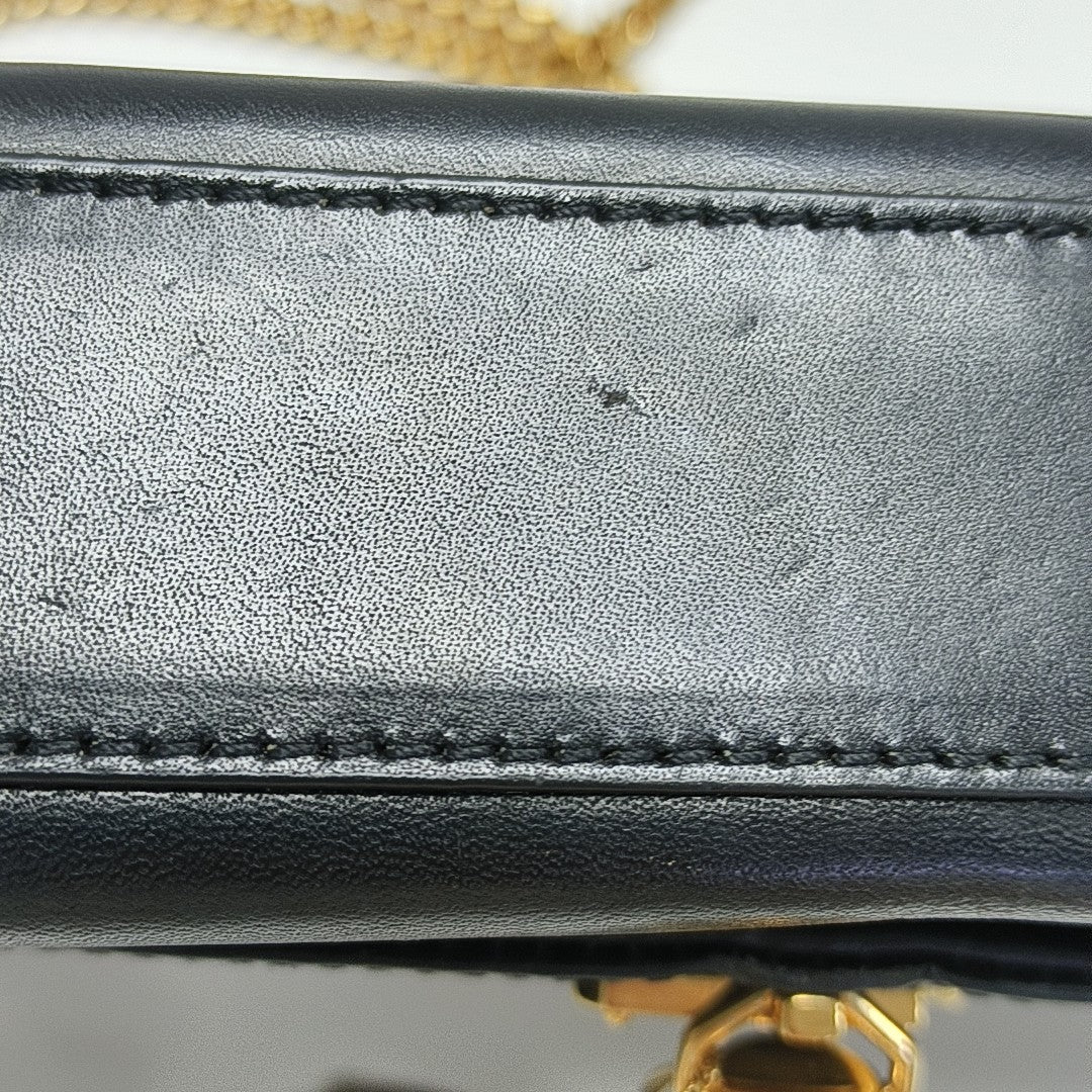 KATE Medium Calfskin Black