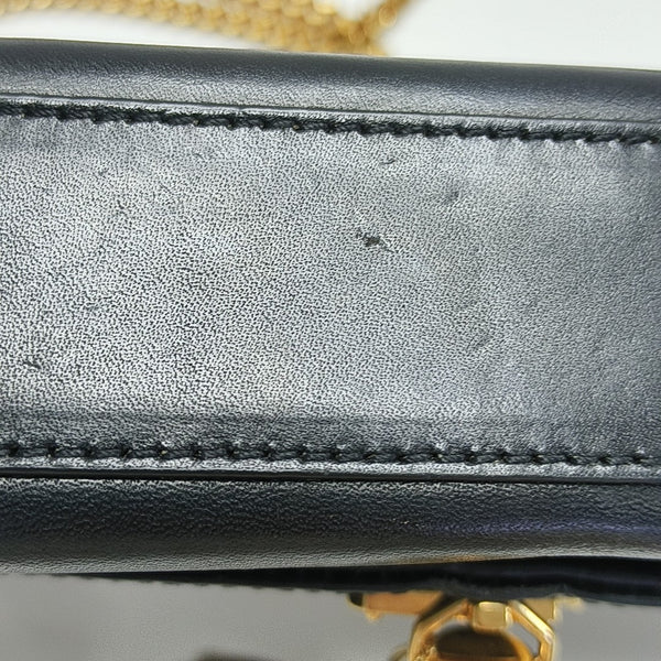 KATE Medium Calfskin Black