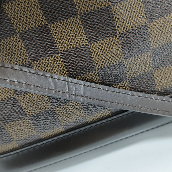 ALMA BB Damier Ebene Coated Canvas Brown