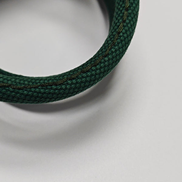 Denim Quilted Canvas Green