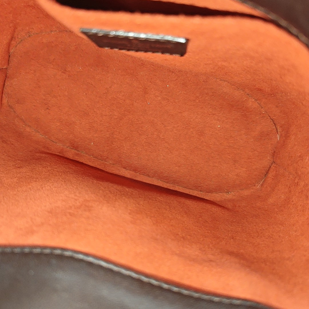 IMPALA Damier Ebene Horsehair Brown