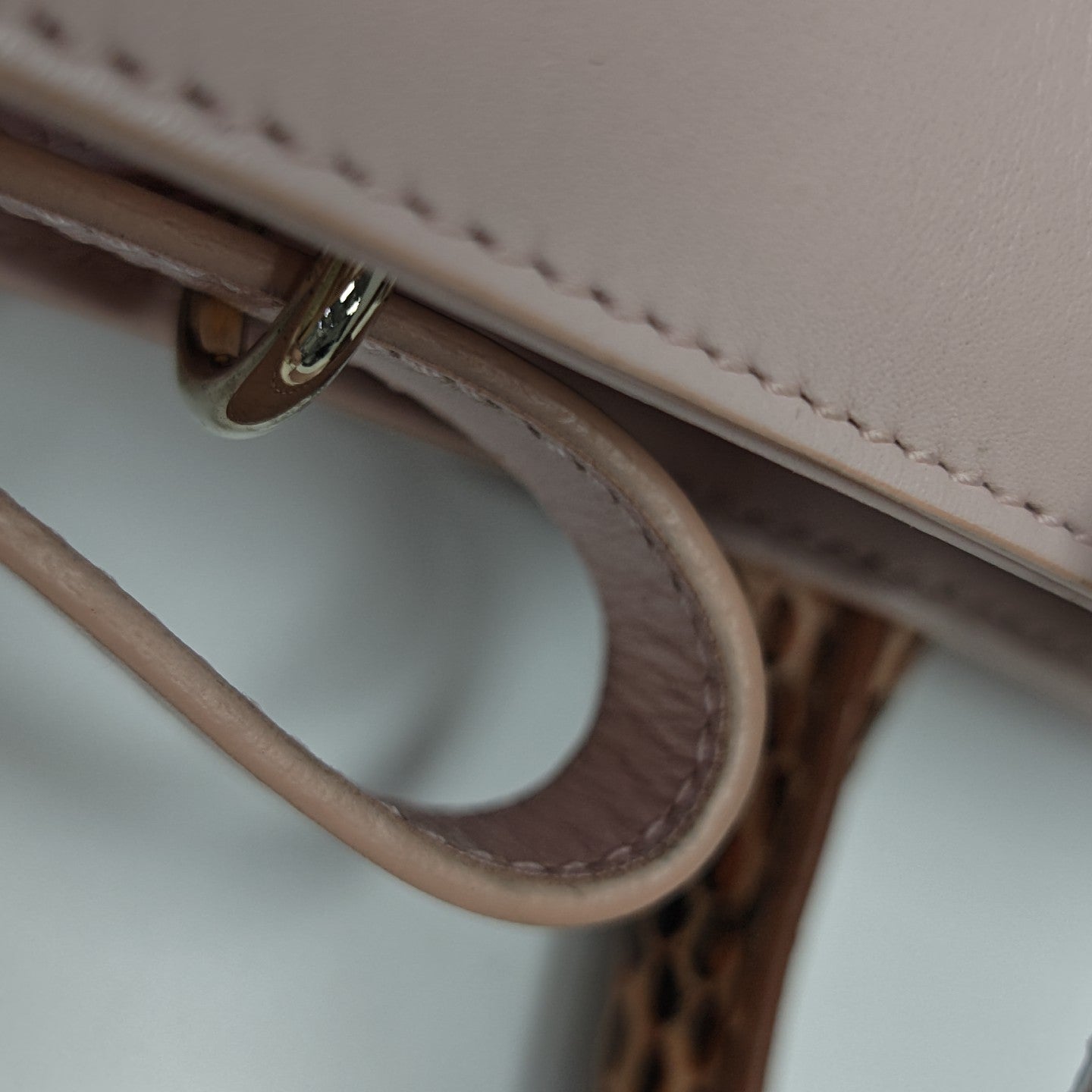 Work S Calfskin Pink