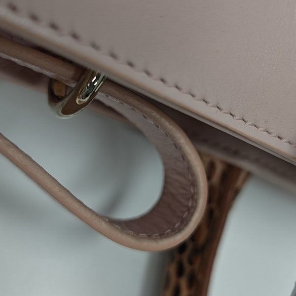 Work S Calfskin Pink