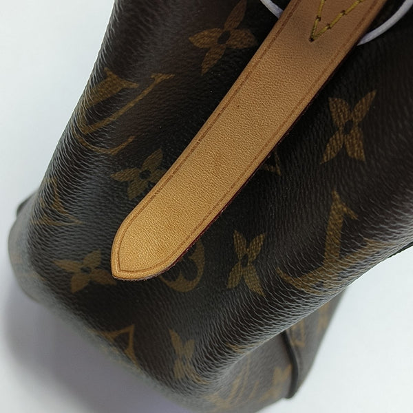 MONTAIGNE BB Monogram Coated Canvas Brown