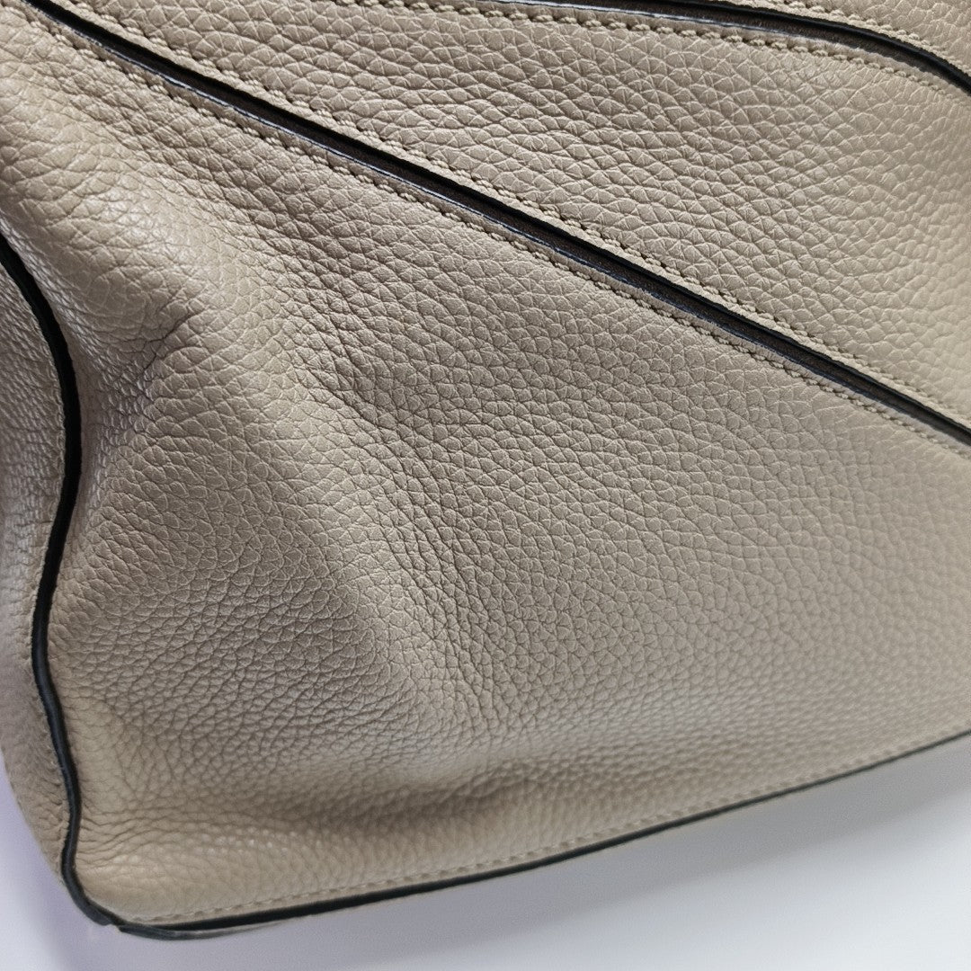 Puzzle Small Calfskin Beige