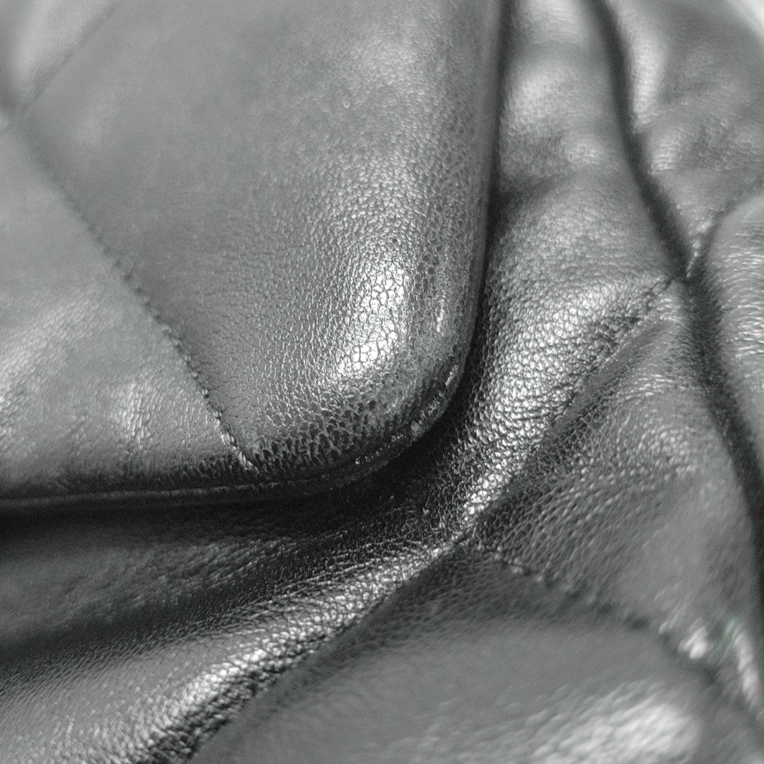 CHANEL 19 Small Quilted Lambskin Black