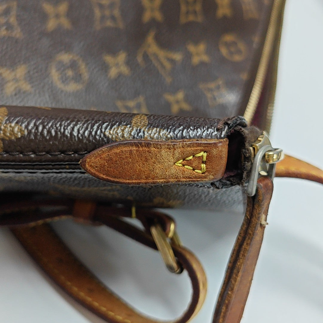 TUILERIES Monogram Coated Canvas Brown