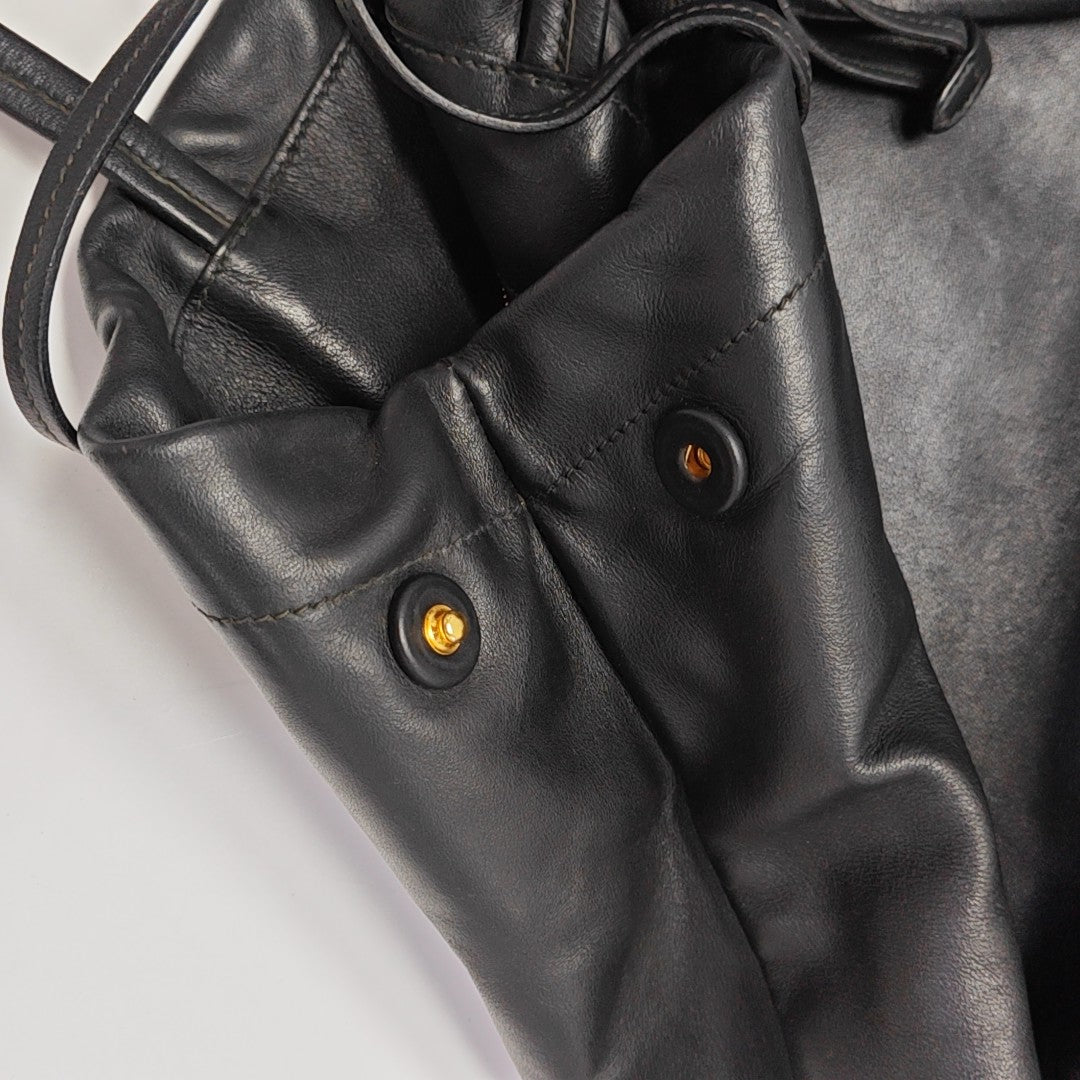 Calfskin Tote Bag Black