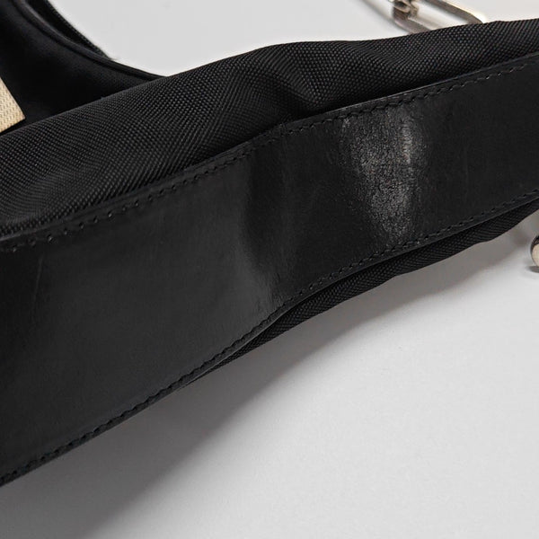 Canvas Shoulder Bag Black
