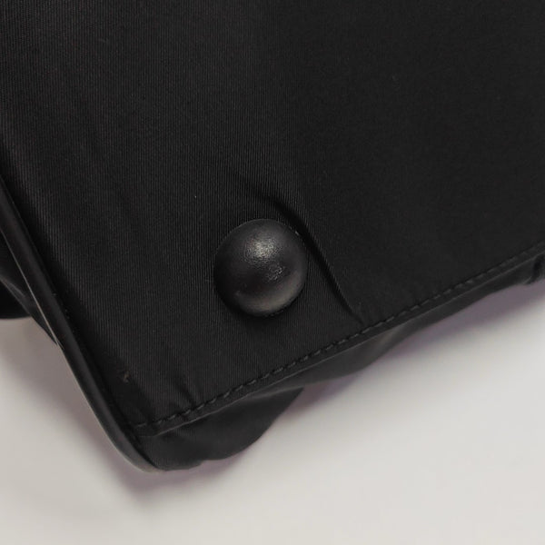 Nylon Shoulder Bag Black