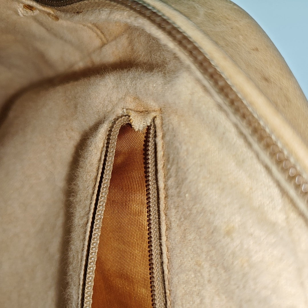 Monogram Coated Canvas Shoulder Bag Brown