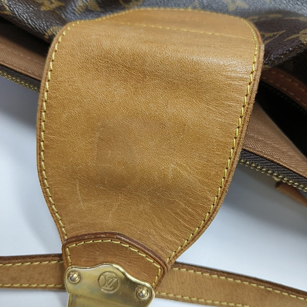 STRESA Monogram Coated Canvas Brown
