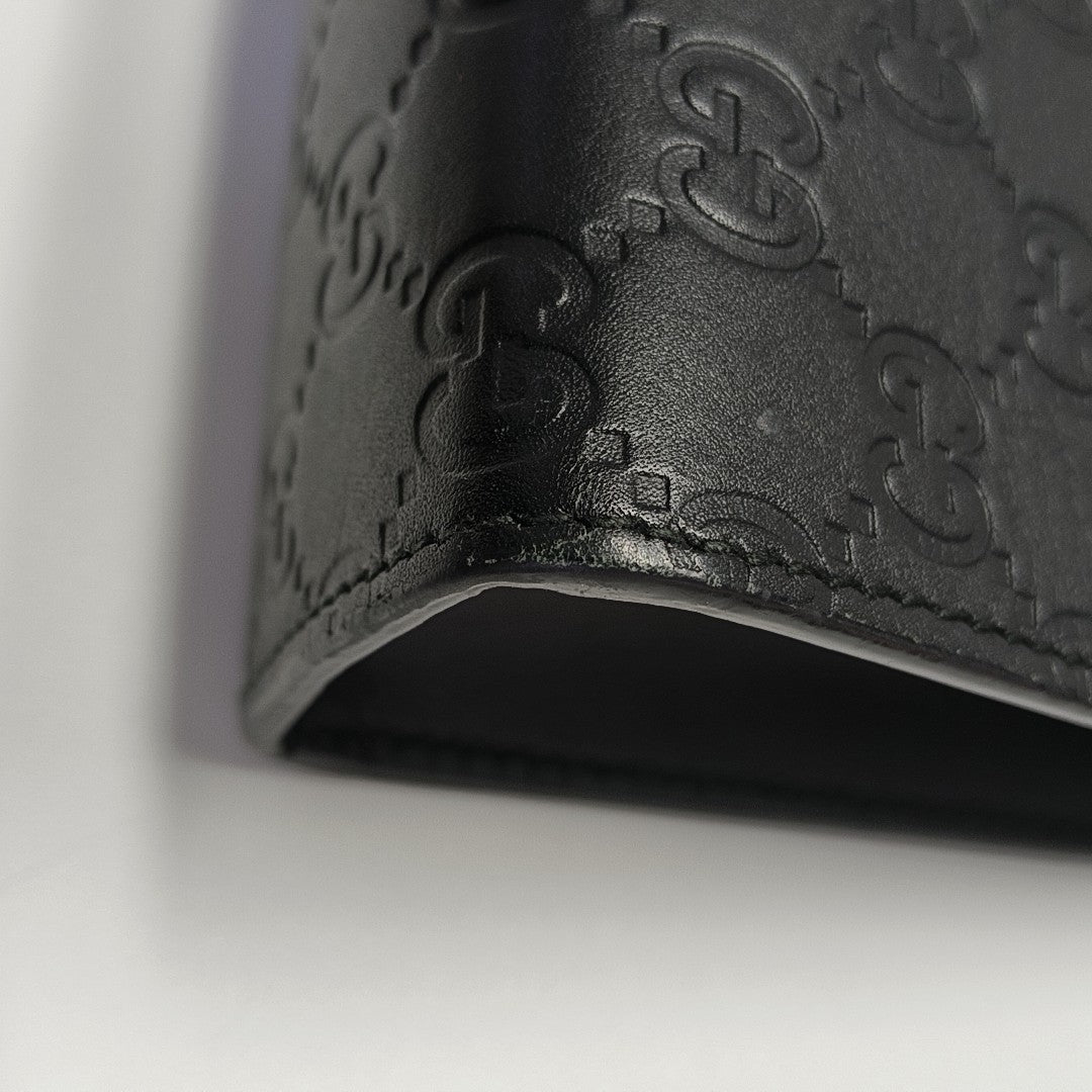 Signature Monogram Calfskin Black