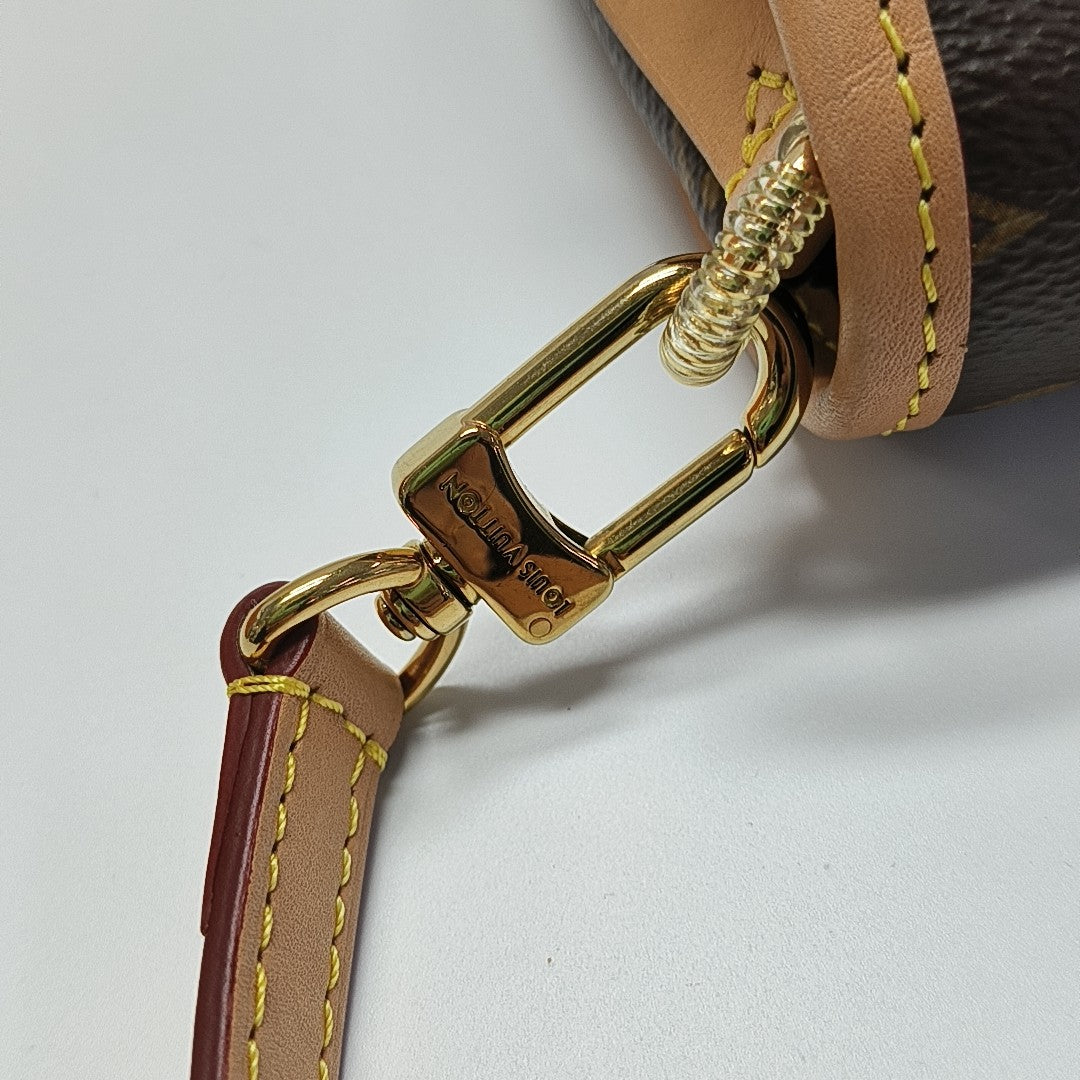 DIANE Monogram Coated Canvas Brown