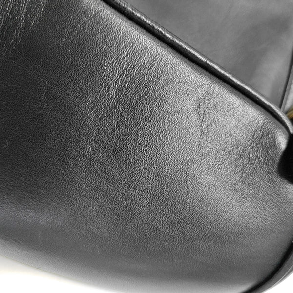 Calfskin Backpack Black