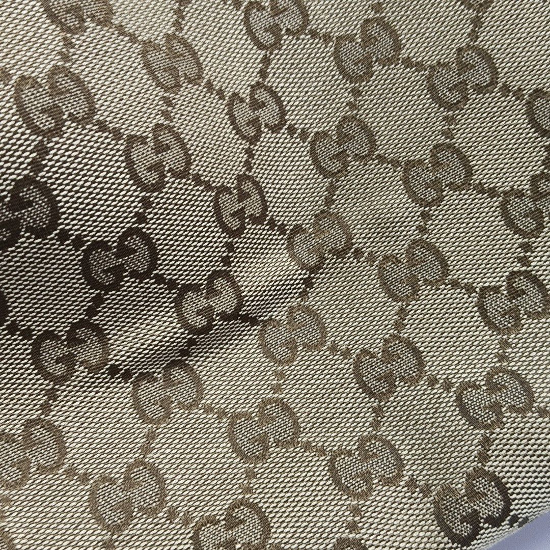 Monogram Canvas Tote Bag Beige