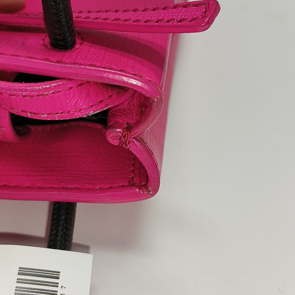 Shopping Bag Calfskin Red
