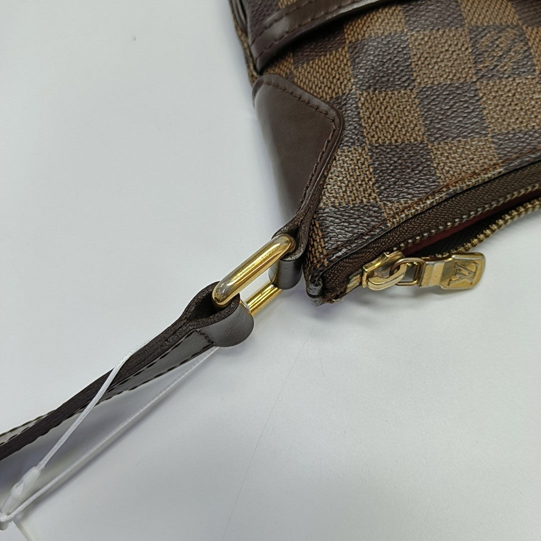 BLOOMSBURY PM Damier Ebene Coated Canvas Brown