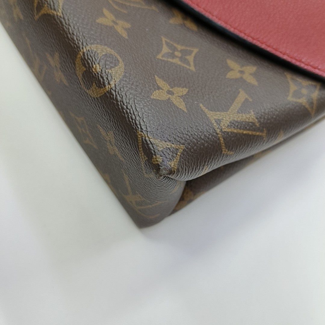 SAINT PLACIDE Monogram Coated Canvas Brown