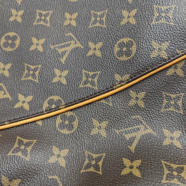 GALLIERA Monogram Coated Canvas Brown