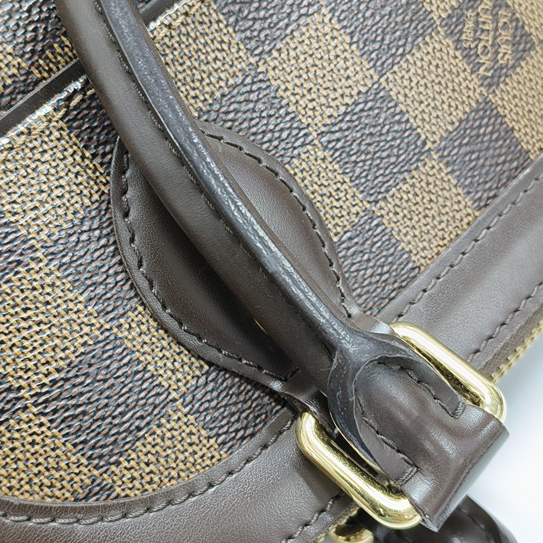 TREVI PM Damier Ebene Coated Canvas Brown
