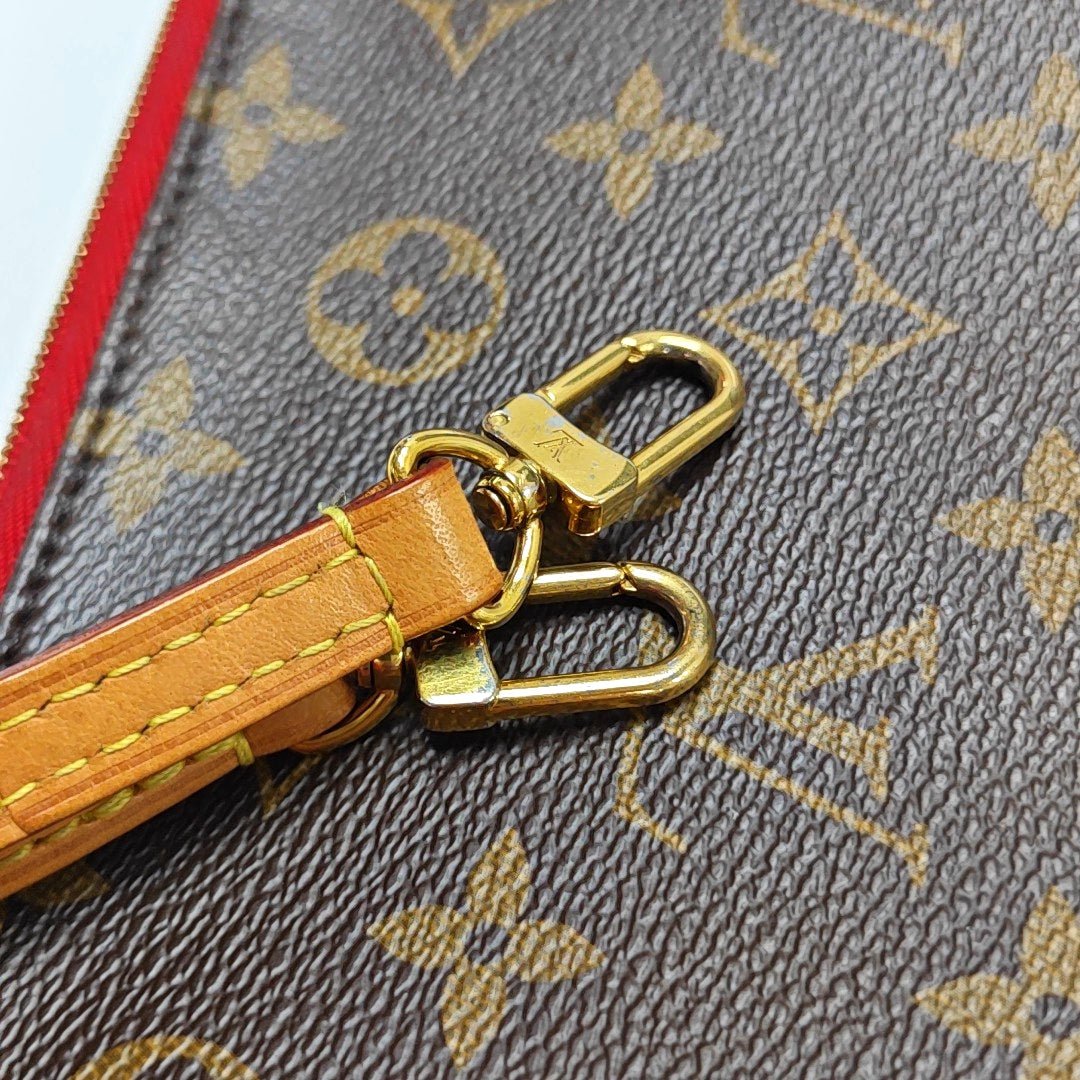 PALLAS Monogram Coated Canvas Brown