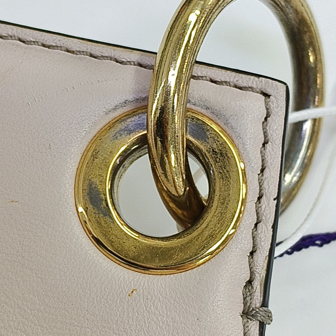 Calfskin Shoulder Bag Pink