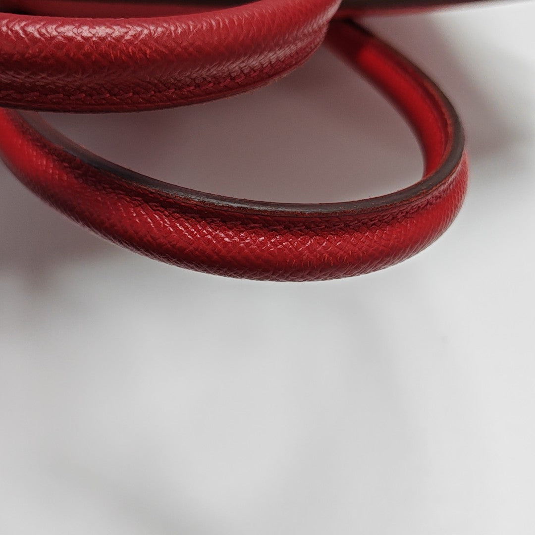 Birkin 30 Epsom Red